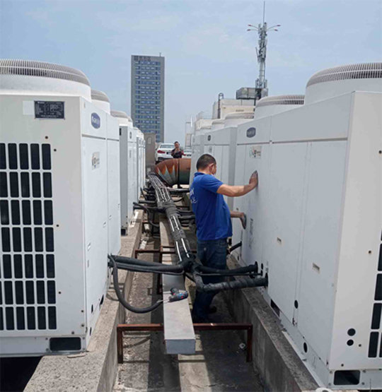 枣强中央空调制热和不制冷系统维修方法